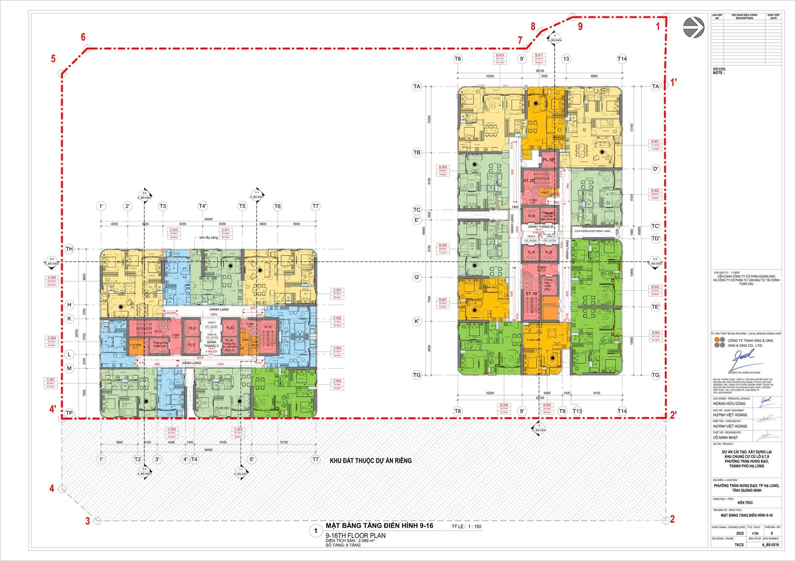 mặt bằng dự án landmark 35 hạ long