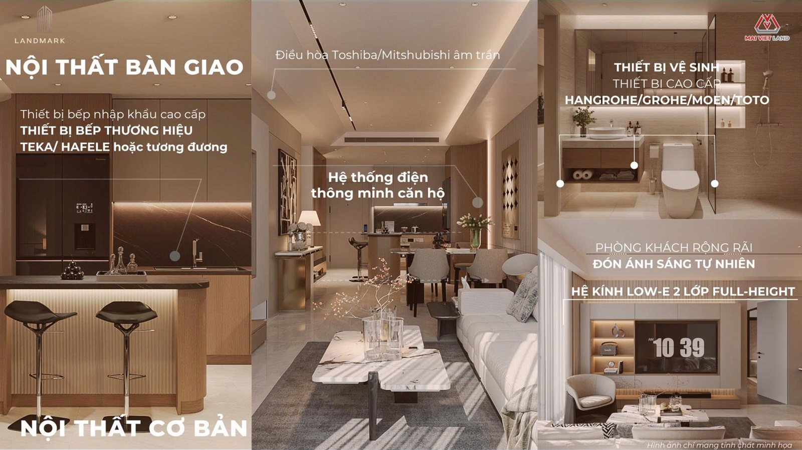 nội thất căn hộ landmark 35 hạ long