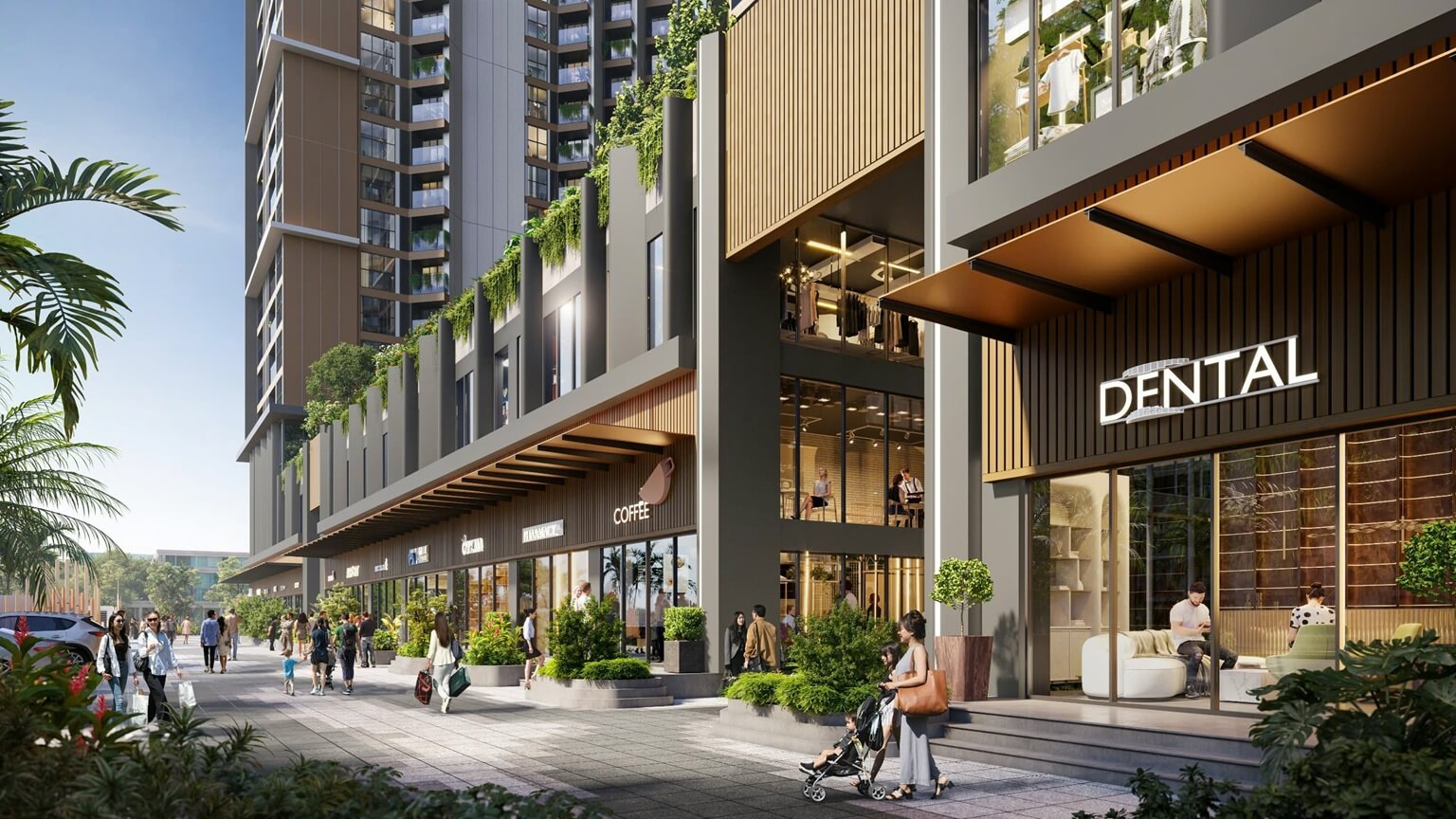 shophouse khối đế dự án aria bay hạ long